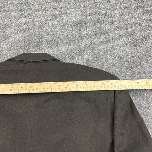 Ermenegildo Zegna Blazer Jacket 100% Cashmere Men Size 44R Sport Coat Black - Picture 11 of 12